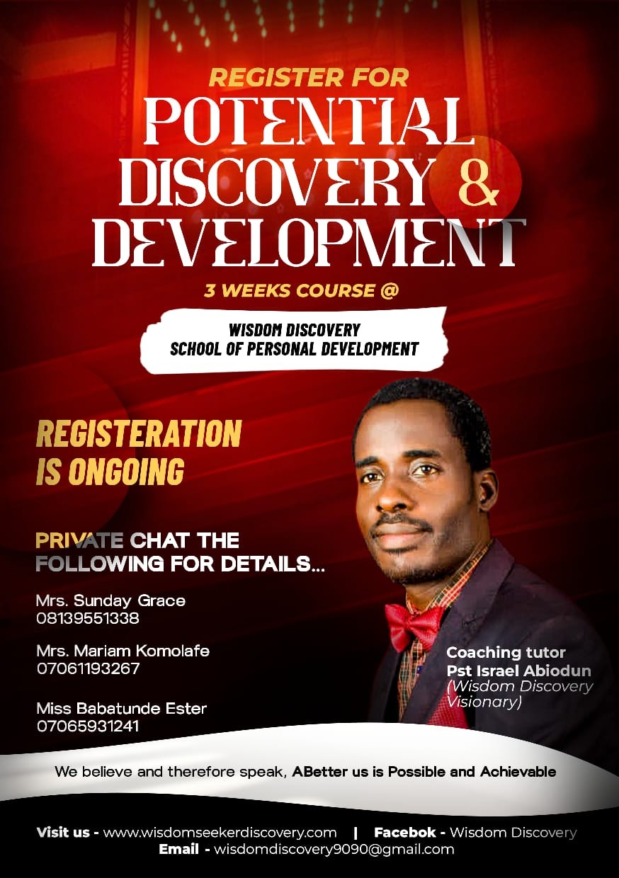 Online course:- Potential Discovery & Development